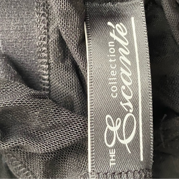 Yandy 2 piece black leopard print lingerie - Picture 7 of 7